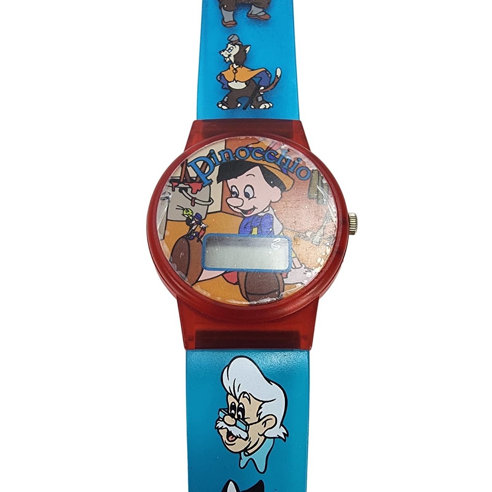 Vintage Disney Pinocchio Digital Watch